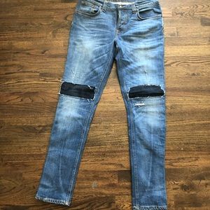 Nudie Jeans Co, GrimTim, Vintage light washed, Organic Jeans, Size 36W, 34L